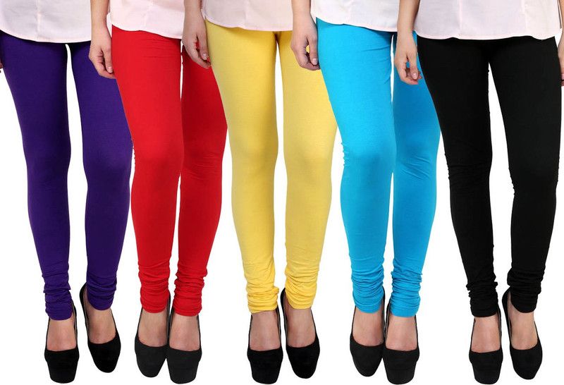 F n Me Ethnic Wear Legging  (Multicolor, Solid)