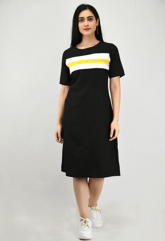 Women Shift Multicolor Dress