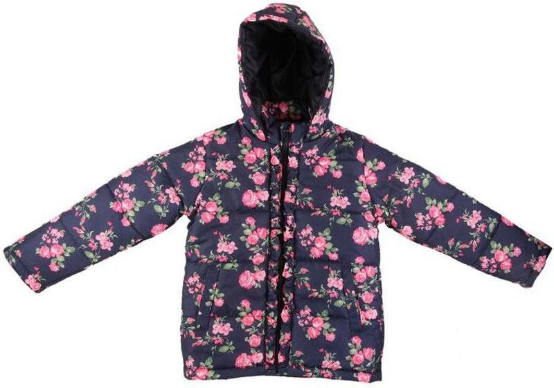 Girls Polycotton Top  (Dark Blue, Pack of 1)