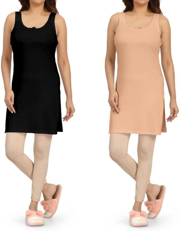 Women Solid Kurta  (Black, Pink)