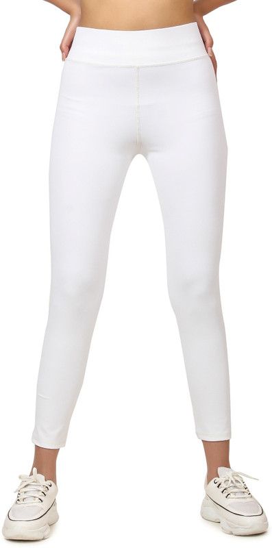 Giri Clothing White Jegging  (Solid)
