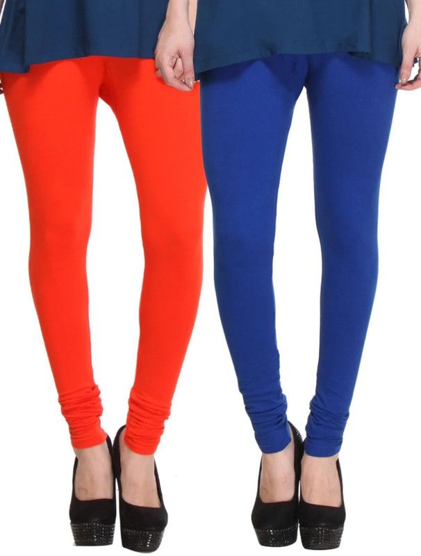 KriSo Churidar Western Wear Legging  (Multicolor, Solid)