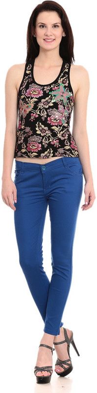 X-POZ Blue Jegging  (Solid)