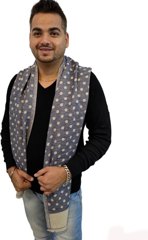 LOCAL STYL Polka Print Men Muffler