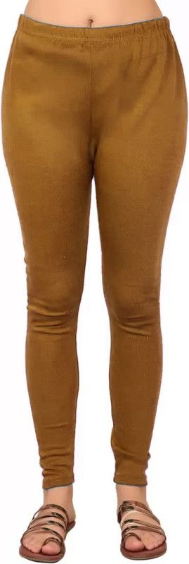SP Weella Churidar Western Wear Legging  (Orange, Solid)