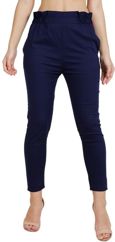 feby Dark Blue Jegging  (Solid)