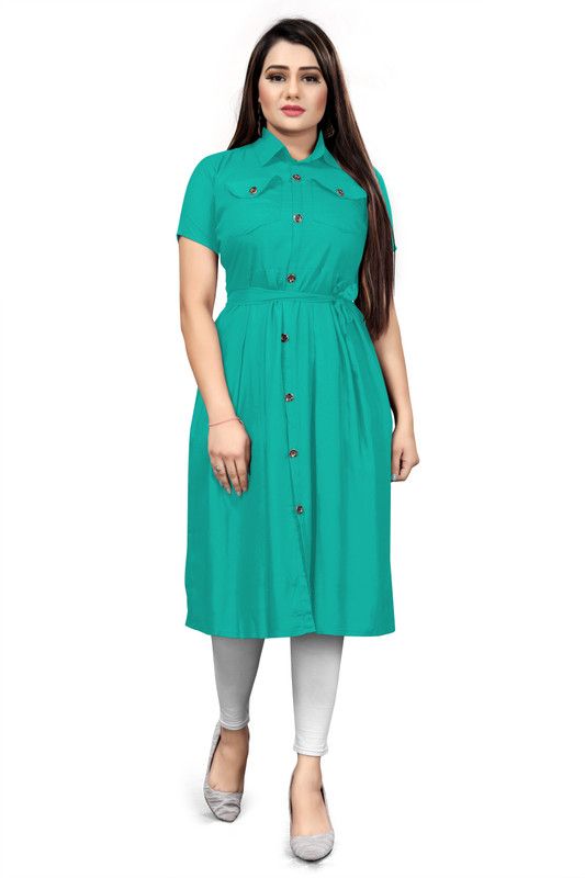 Women Maxi Green Dress