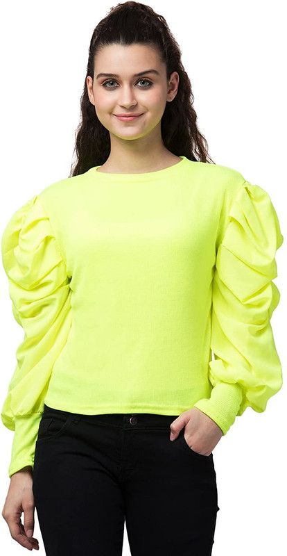 Women Green Top