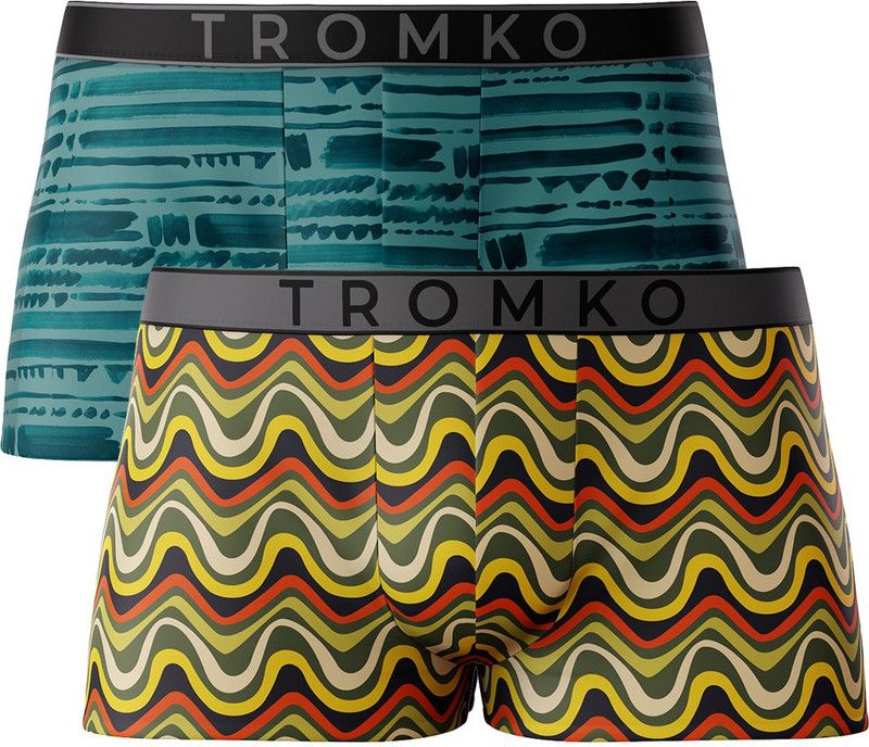 Pack of 2 Geometric Print Men Trunk