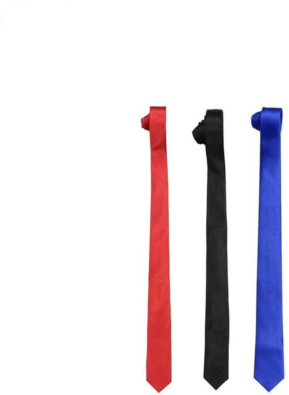 RR Accessories Solid Tie  (Pack of 3)