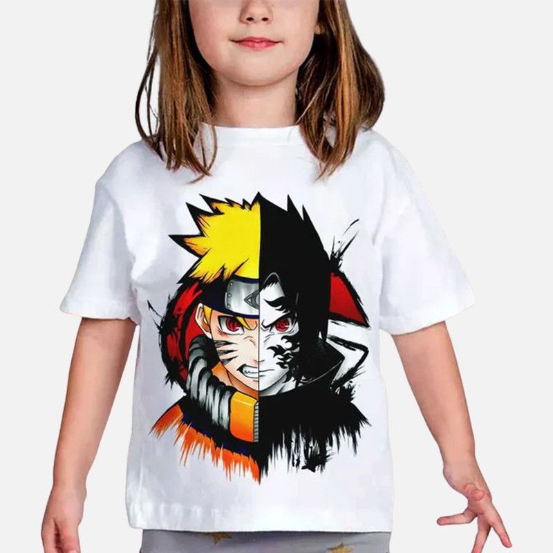Girls Cartoon/Superhero Polyester T Shirt  (White, Pack of 1)