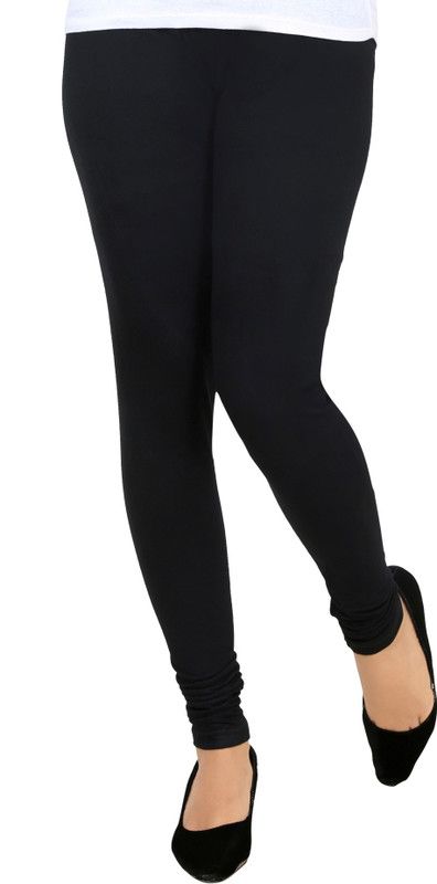 Agsfashion Ankle Length Western Wear Legging  (Black, Solid)