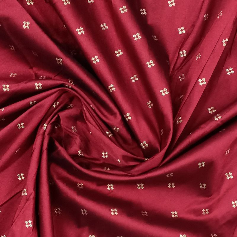 Unstitched Jacquard Gown/Anarkali Kurta & Bottom Material Self Design