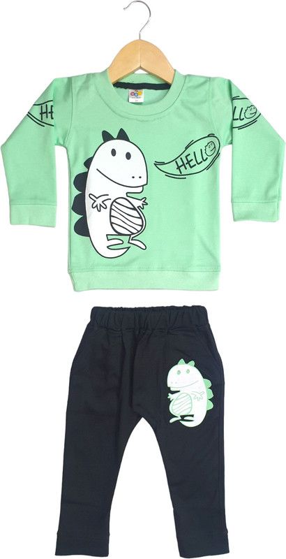 ORA KIDSWEAR Baby Boys Casual Pant  (Green)