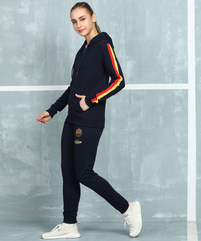 Solid Women Track Suit