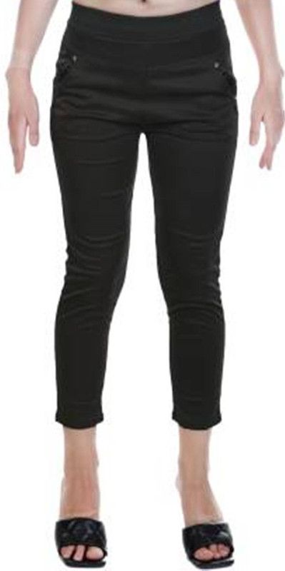NEWONIX Black Jegging  (Solid)