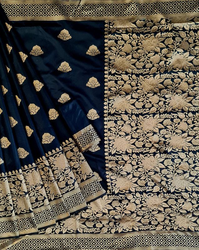 Banarasi Pure Silk, Art Silk Saree  (Multicolor)