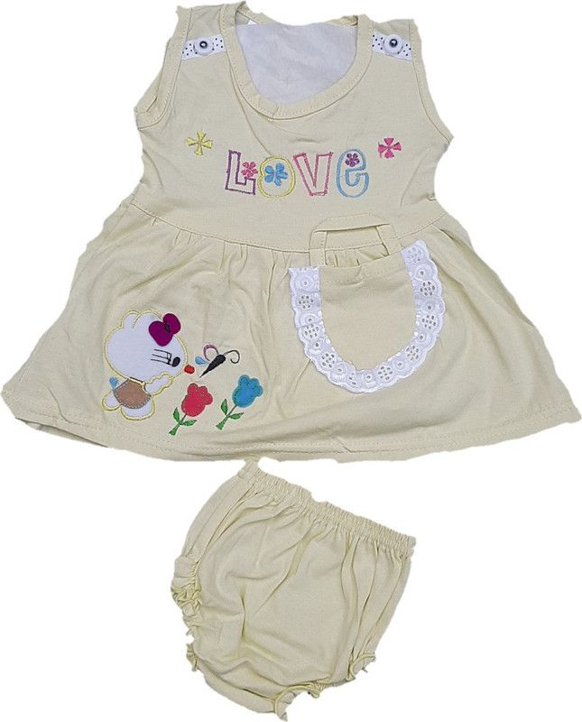 Baby Girls Casual Dress Bloomer  (Multicolor)
