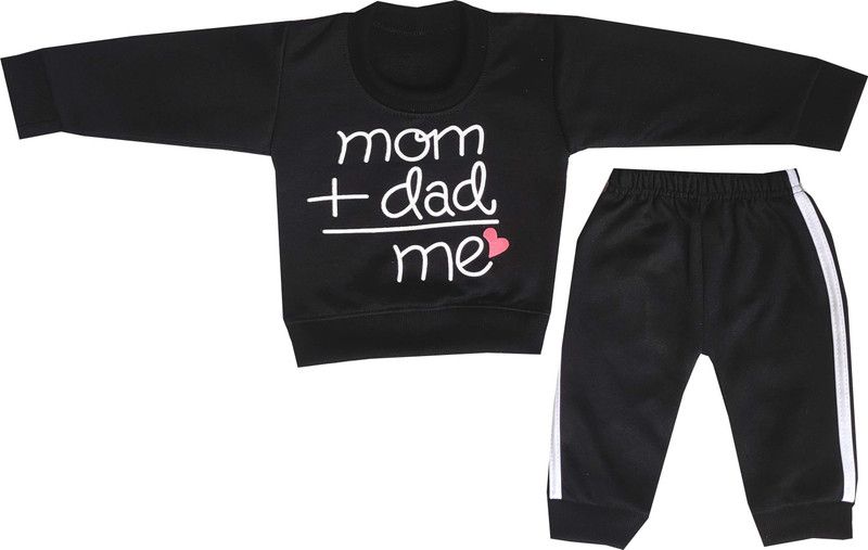 Baby Boys & Baby Girls Casual Dress Dress  (Black)