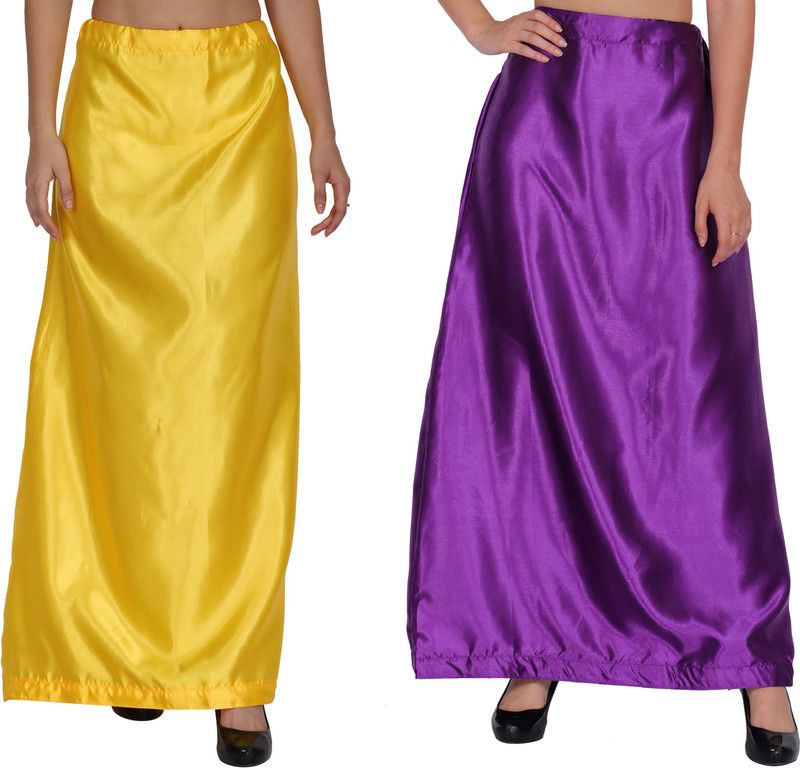 WO AI NI PT02-PT15-Lemon-Purple Satin Blend Petticoat  (Free)