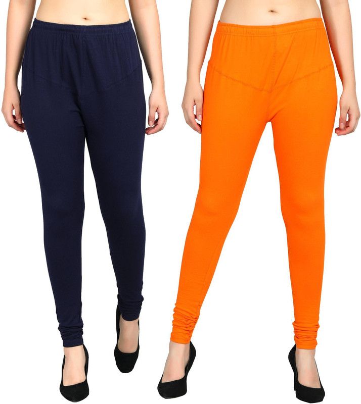 Eha Churidar Ethnic Wear Legging  (Multicolor, Solid)