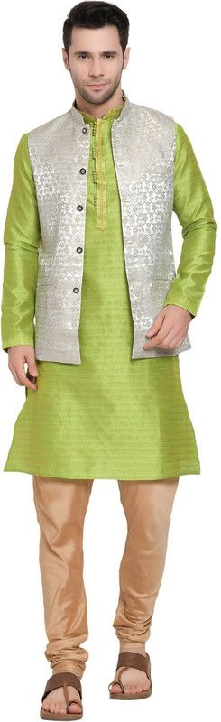 Men Embroidered Nehru Jacket