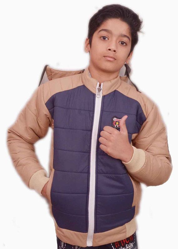 CASUAL JACKET Boys Colorblock Casual Jacket