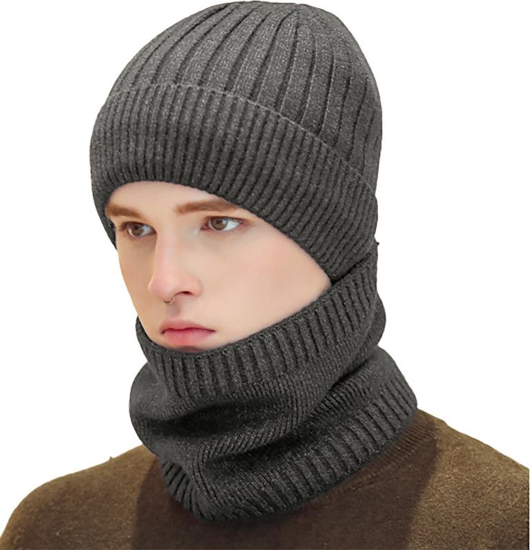 Checkered, Woven Beanie