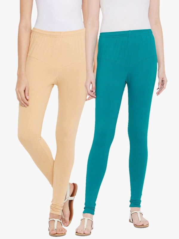 TULSATTVA Ankle Length Western Wear Legging  (Multicolor, Solid)
