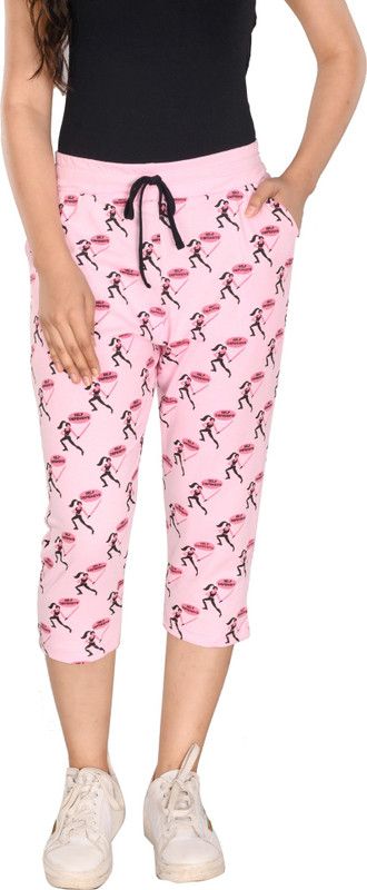 CAPRI Women Pink, Red Capri