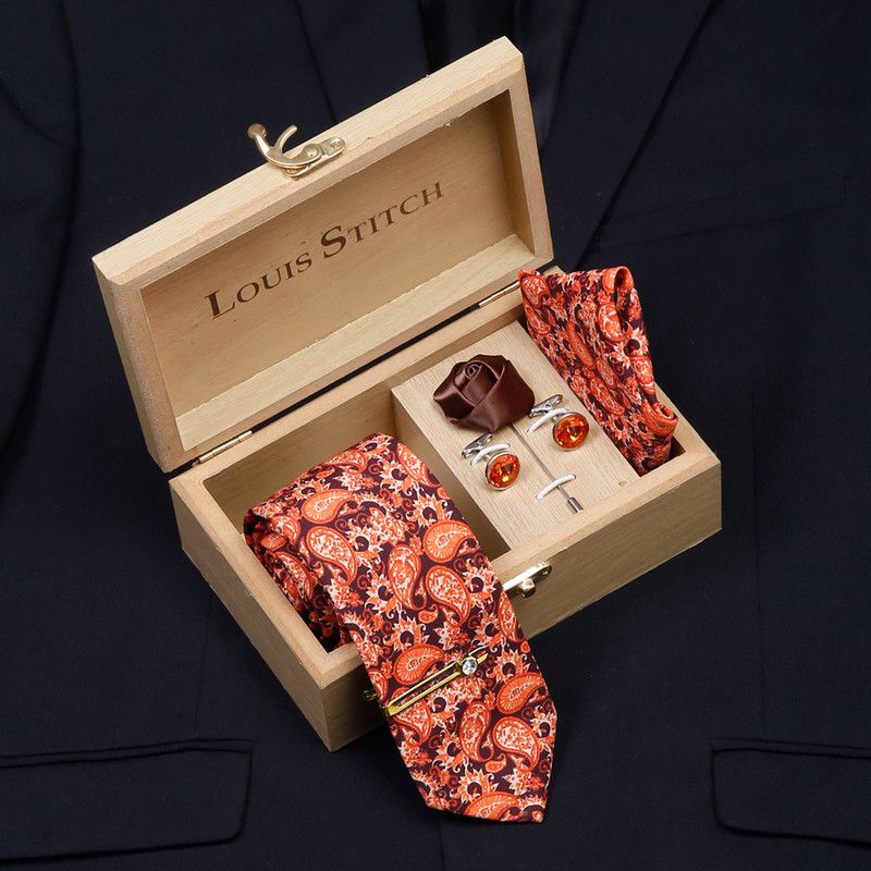 LOUIS STITCH Self Design Tie