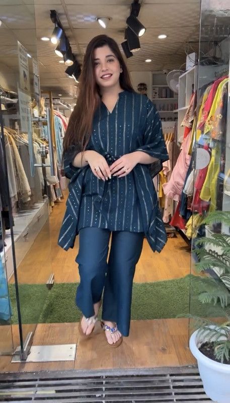 Casual Blue Top