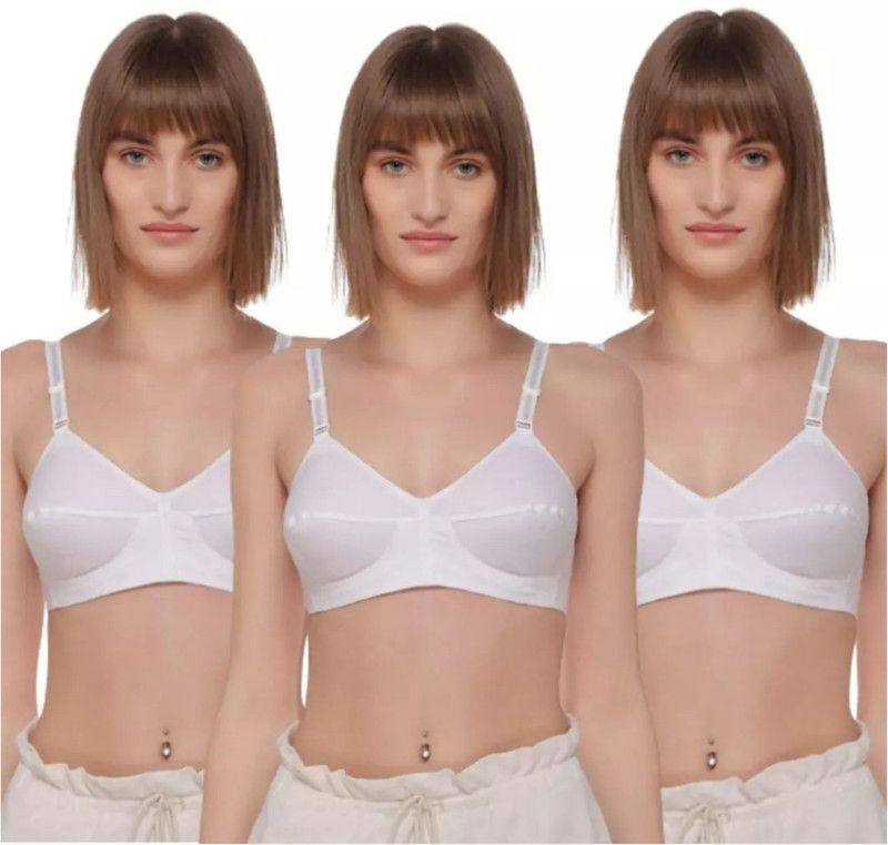 teenbra Women Push-up Non Padded Bra  (White)