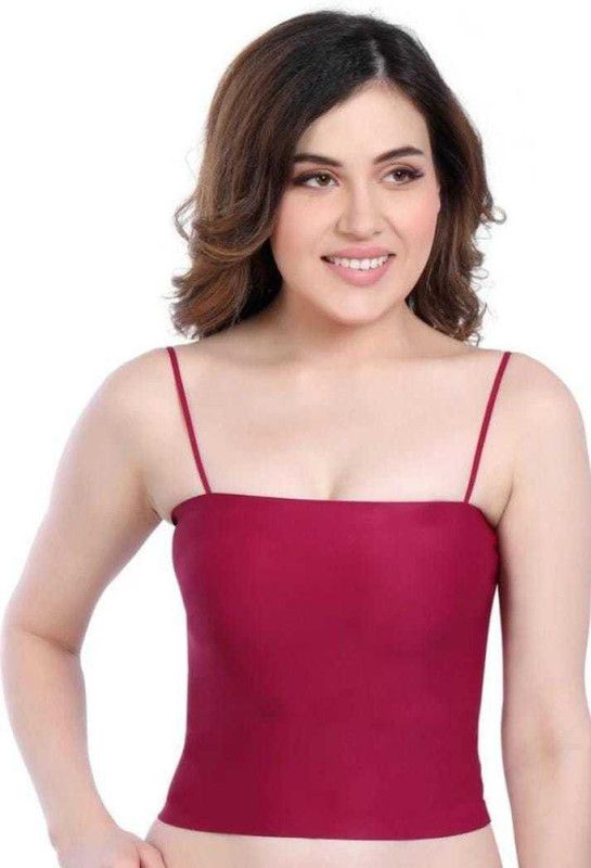 Women Bralette Lightly Padded Bra  (Maroon)