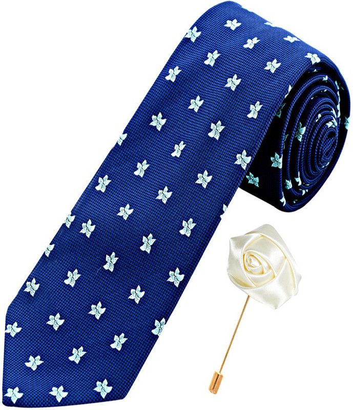 EXOTICA FASHIONS Floral Print Tie  (Pack of 2)