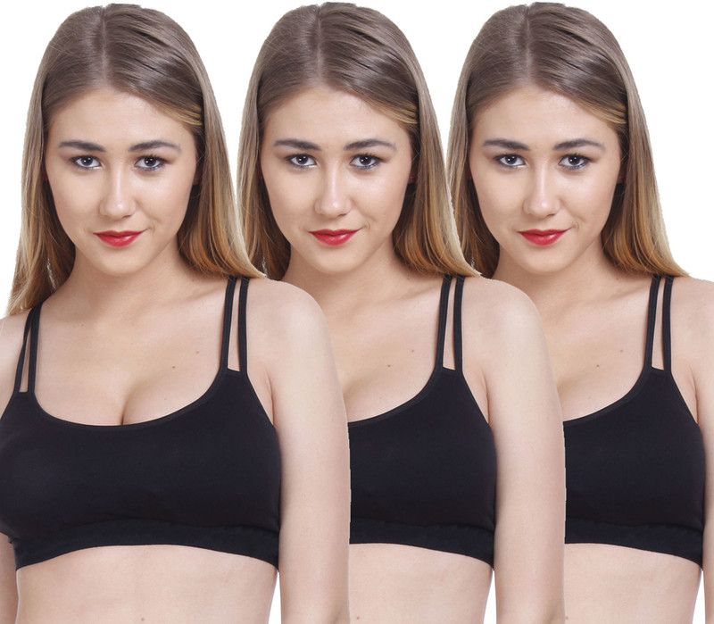 Aamarsh Women Minimizer Non Padded Bra  (Black)