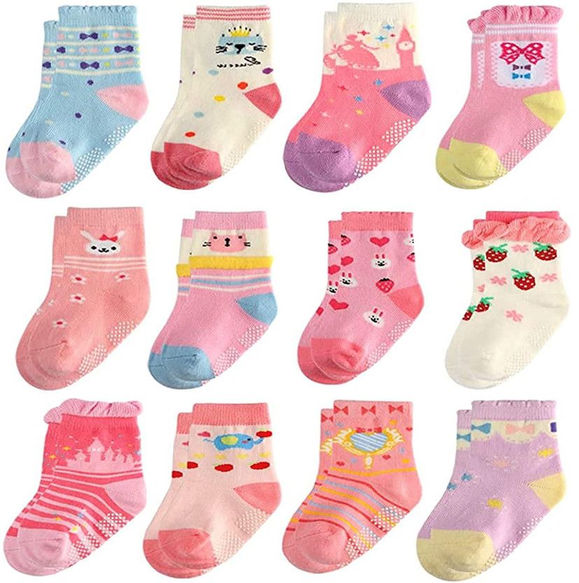Baby Boys Printed, Self Design, Geometric Print, Striped Ankle Length  (Pack of 7)
