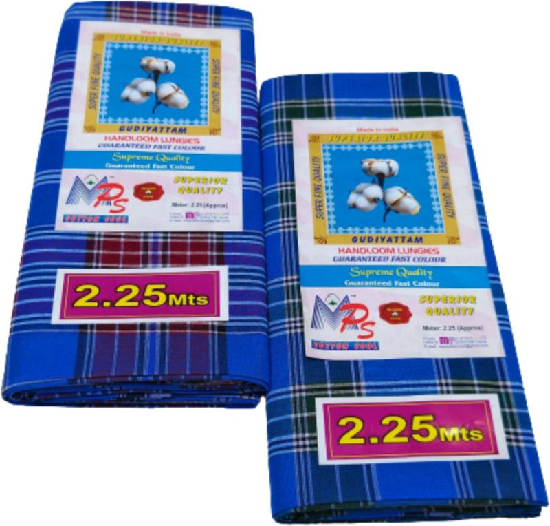 Mps cotton cool Self Design Multicolor Lungi