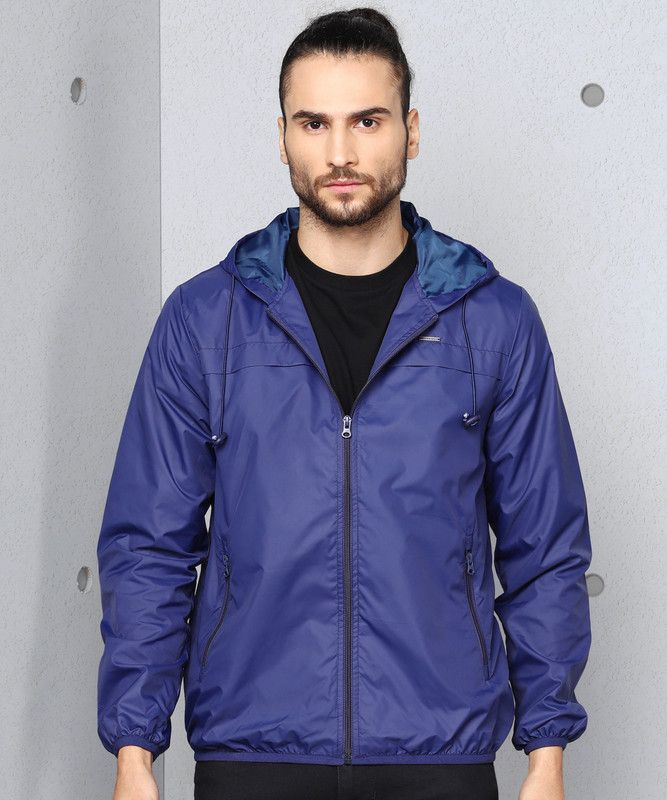 METRONAUT Solid Men Wind Cheater