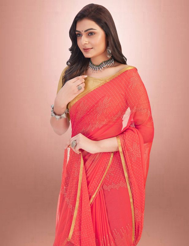 Printed, Self Design Banarasi Jacquard Saree  (Pink)