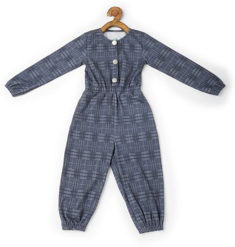 Striped Girls Jumpsuit
