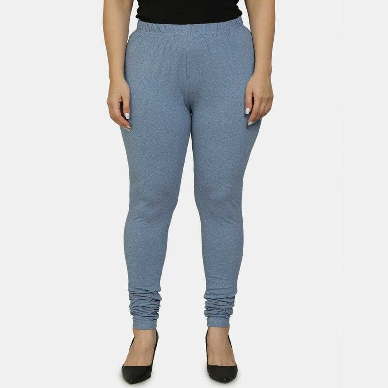 GreyP Churidar Western Wear Legging  (Grey, Solid)