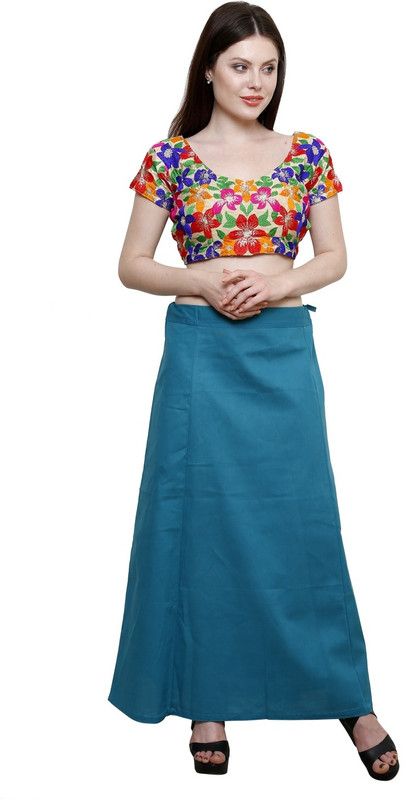Pistaa PTCF1DR Cotton Blend Petticoat  (XXL)