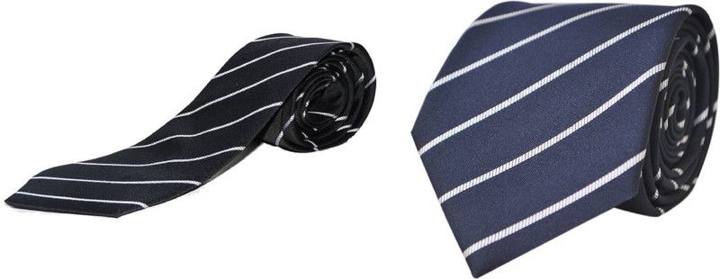 FashMade Self Design Tie  (Pack of 2)