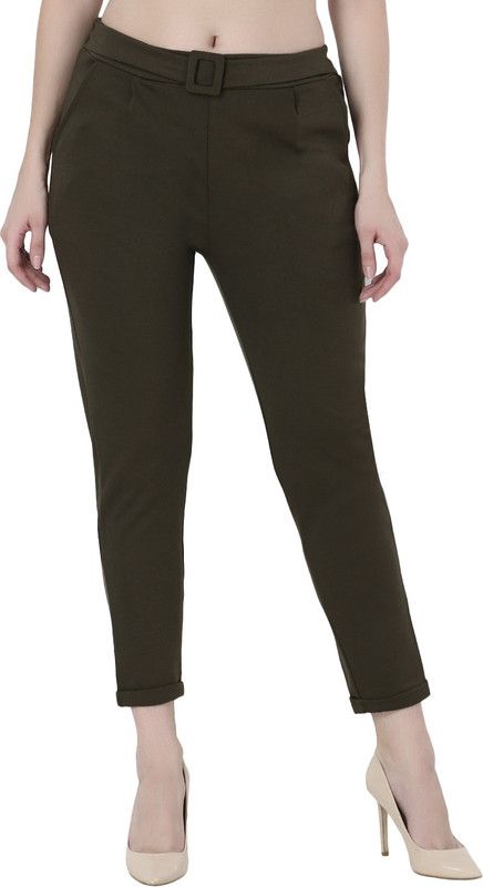 Robecult Dark Green Jegging  (Solid)