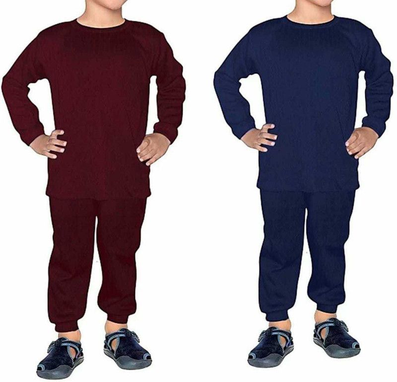 Top - Pyjama Set For Boys  (Multicolor, Pack of 2)