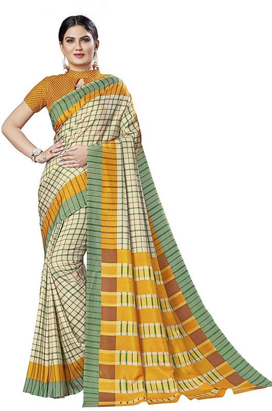 Self Design, Printed, Applique Banarasi Art Silk Saree  (Multicolor)