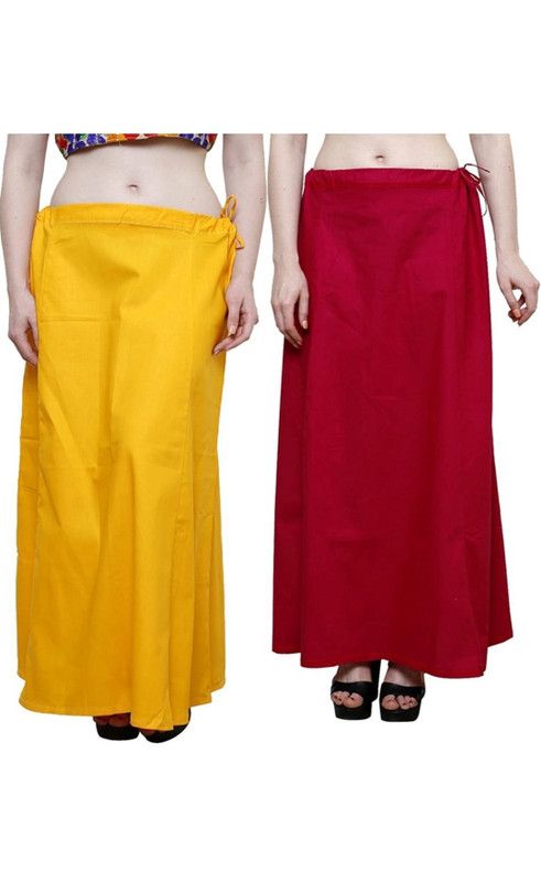 Jay Tanish Cloth store dummy_15 2 Pure Cotton Petticoat  (Free)