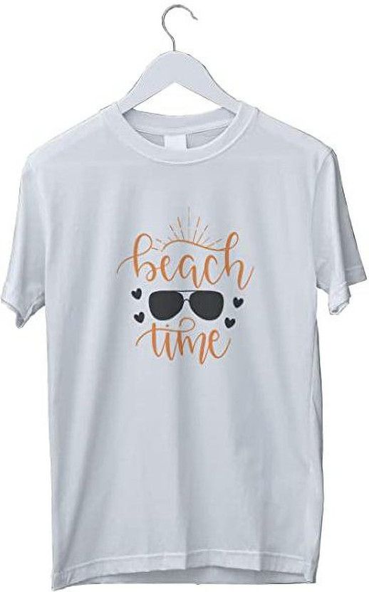 Unisex Graphic T-Shirt Women's Adventure Begin Outside Your Tent Men Printed Round Neck Cotton Blend White T-Shirt