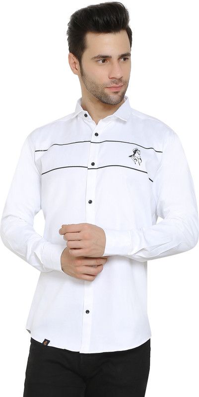 Men Regular, Slim Fit Striped Casual Shirt
